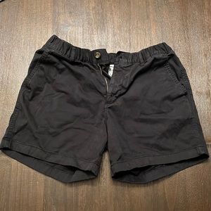 Black Bearbottom Stretch Shorts